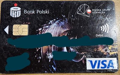 Znaleziono kartę płatniczą w Rydułtowach na parkingu przy ul. Mickiewicza