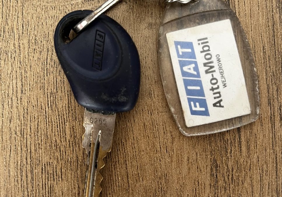 Znaleziono klucze w Pszowie na os. Kościuszki